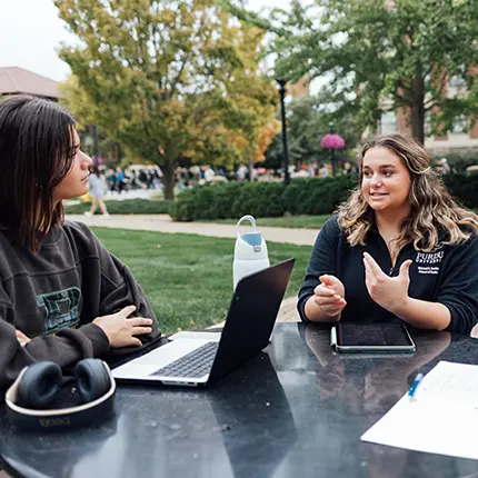 Undergraduate marketing students