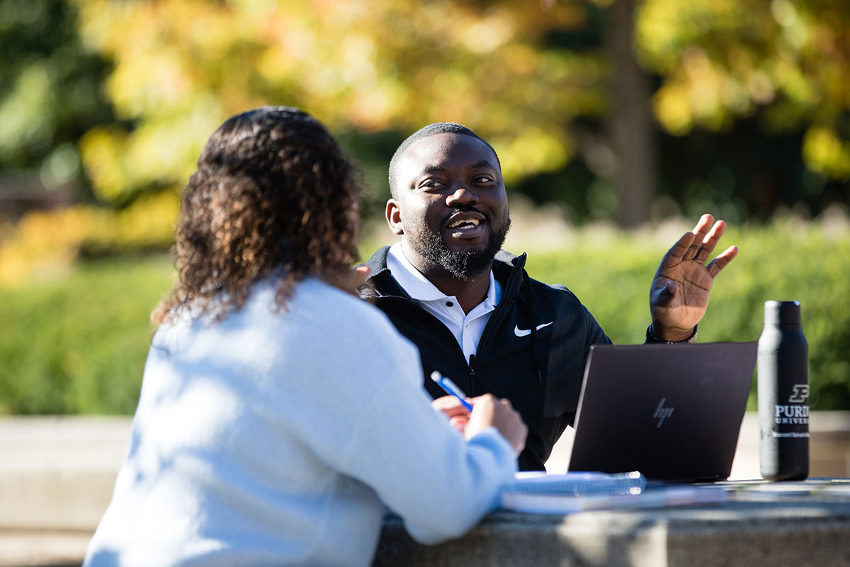 Adedayo Adebagbo talking