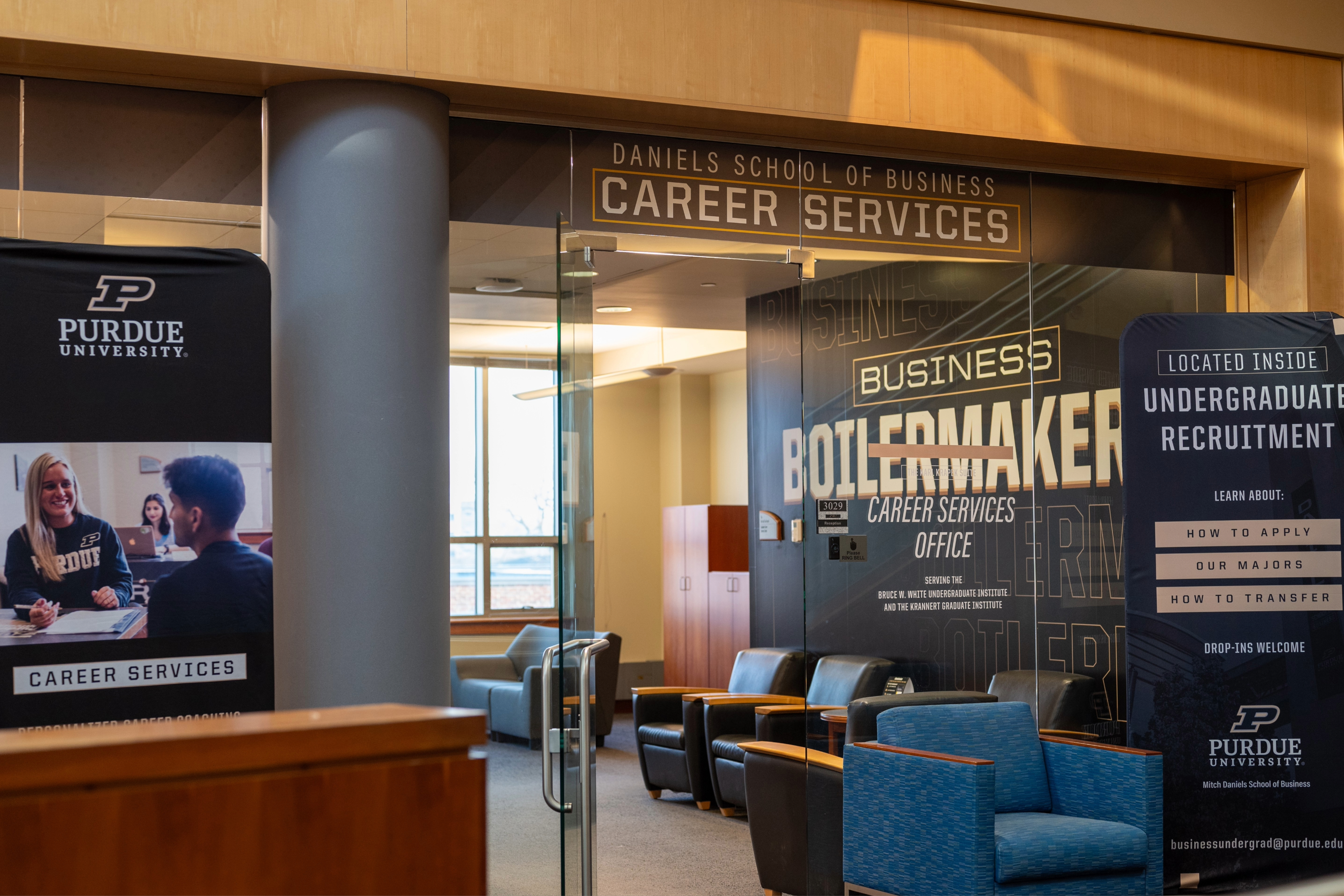 Door to the Career Services Office