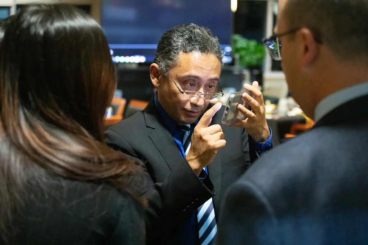 A candid shot from the 2023 Data4Good conference