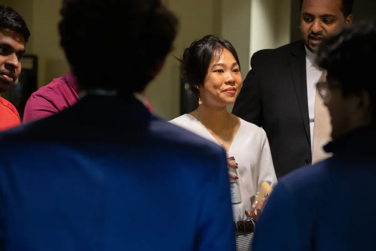 A candid shot from the 2023 Data4Good conference