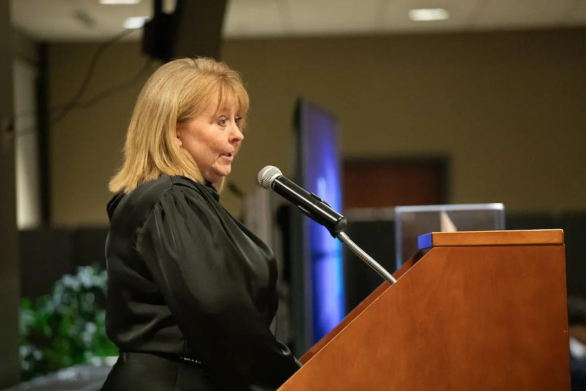 A candid shot from the 2023 Data4Good conference