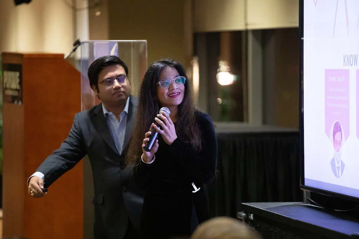 A candid shot from the 2023 Data4Good conference