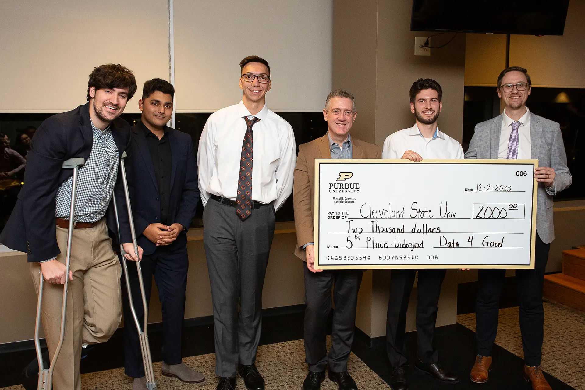 5th Place Undergrad - Cleveland State Univ - $2000 prize