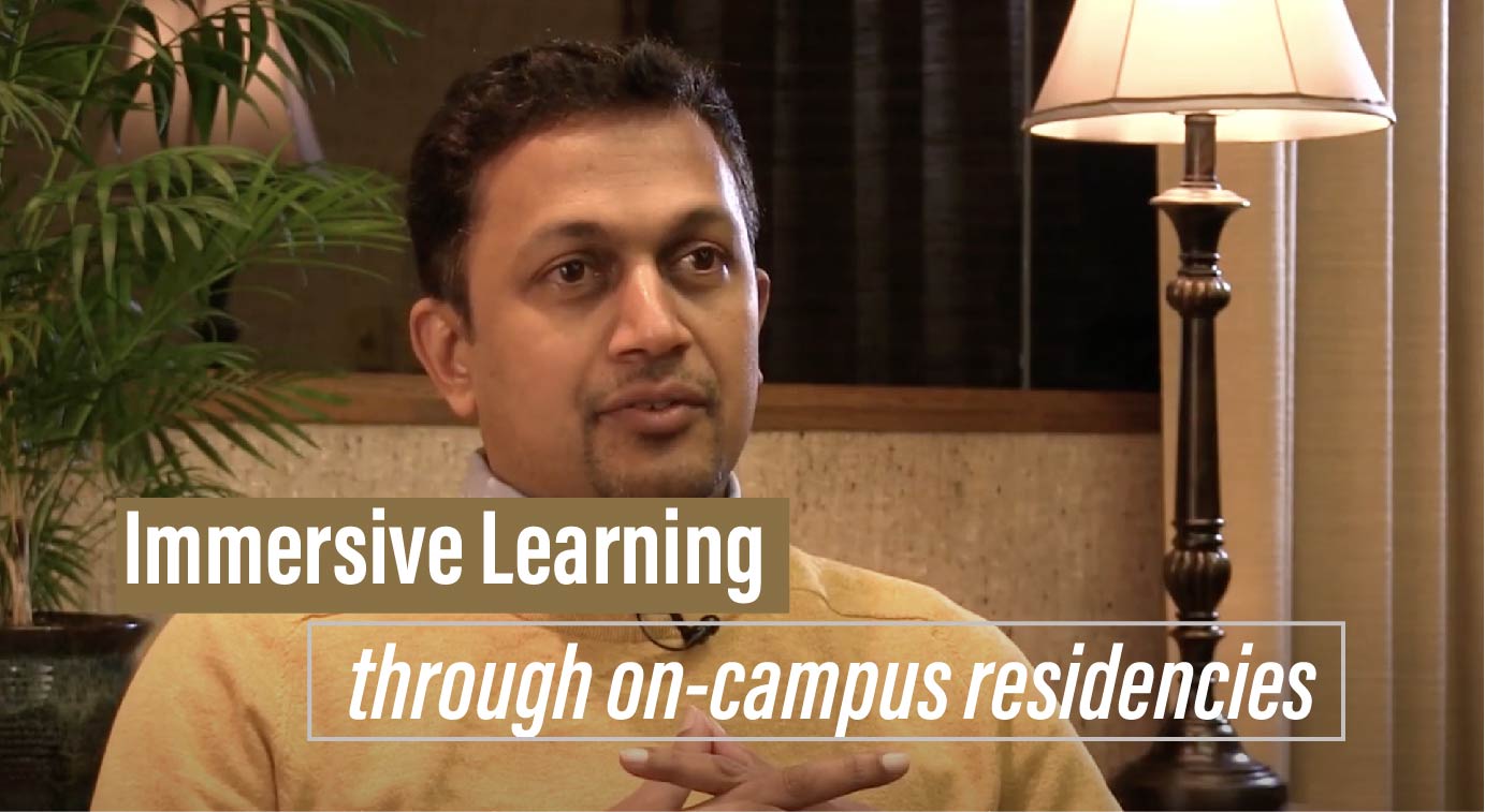 Immersive Learning through on-campus residencies