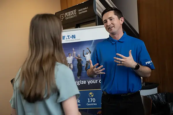 The 2025 SHRM Career Connect event brought dynamic companies to campus, including Eaton, Wabash, and Anheuser-Busch