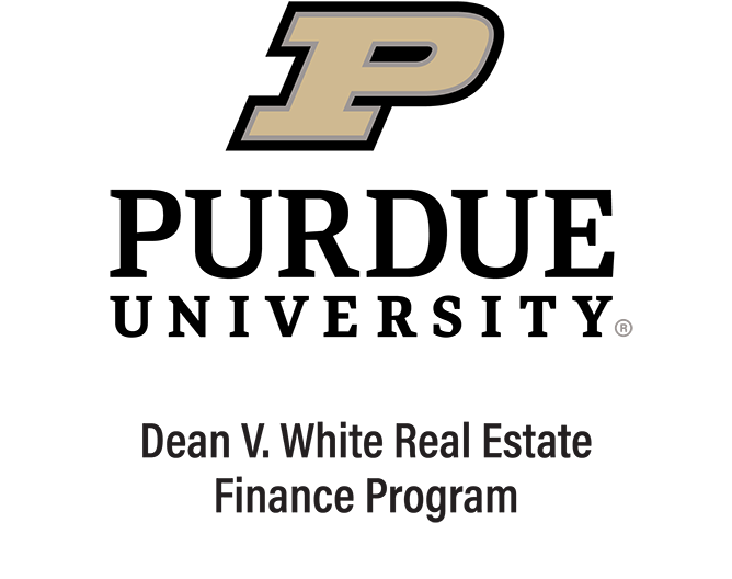Purdue University Dean V. White Real Estate Finance Program
