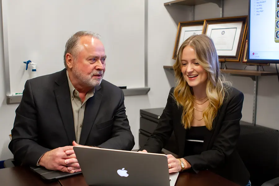 Chad Allred and Meghan Earley