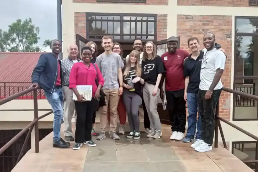 Purdue Students Visit Rwanda