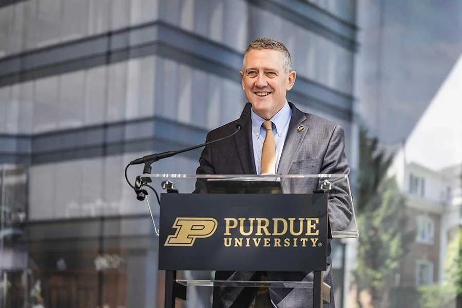 James Bullard on stage