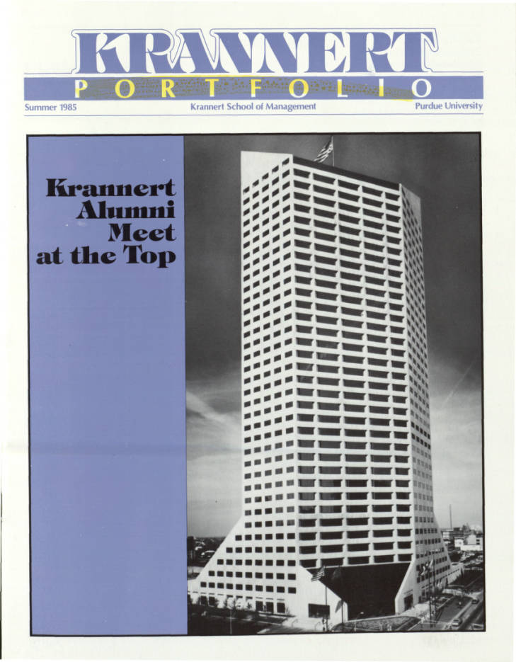 Krannert Portfolio, Summer 1985