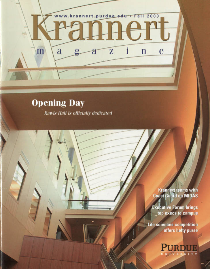 Krannert Magazine, Fall 2003