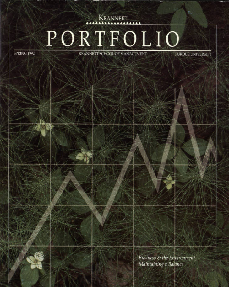 Krannert portfolio, spring 1992