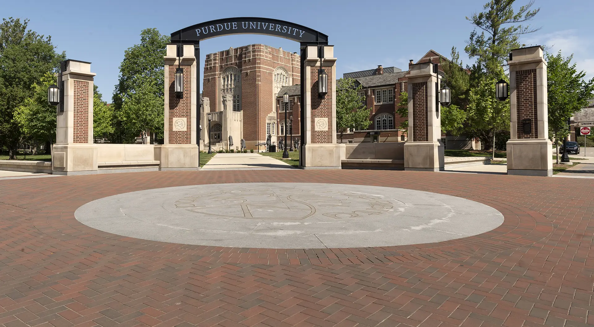 Purdue Memorial Union Arch