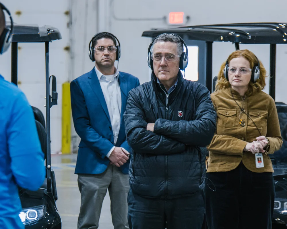 Jim Bullard, David Teeter, and Kristin Glazner