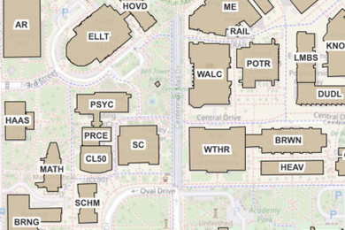 Map of Purdue