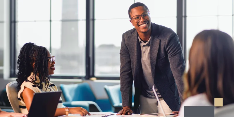 Graduate students in collaborative seminar