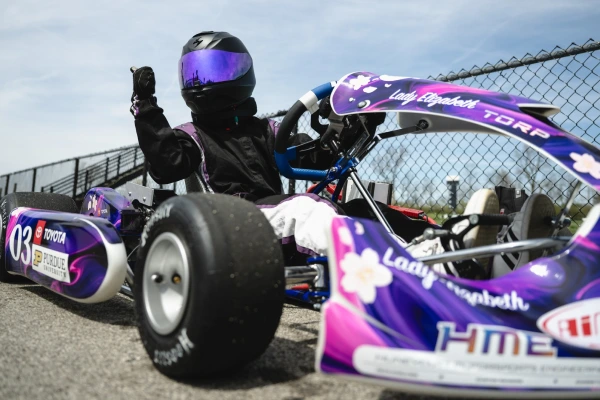 Lady Elizabeth EV GoKart